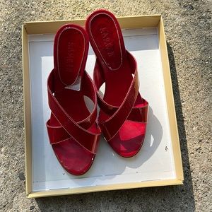 Ralph Lauren red and white wore twice
